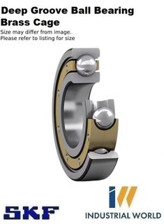 SKF - Deep Groove Ball Bearing (Wind) Brass Cage