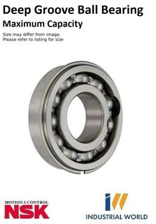 NSK - Deep Groove Ball Bearing Max Capacity