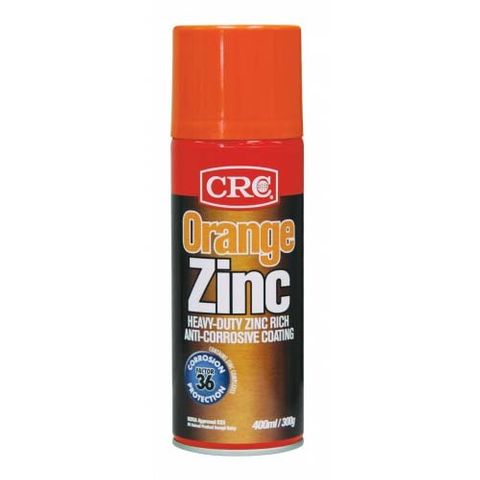 CRC Orange Zinc Rust Protection