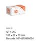 Cone Lock HCL Nut - HT ZP M6 (Box=200)