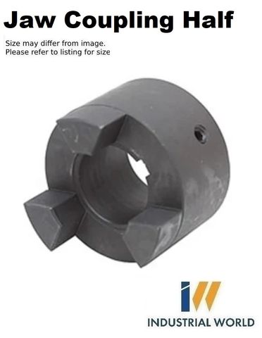 Jaw Coupling Half - 5/8 Bore - 3/16 Key