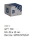 Dome Hex Nut - 304 SS - M5 (Box=100)