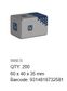 Hex Nut - 304 SS - M4 (Box=200)