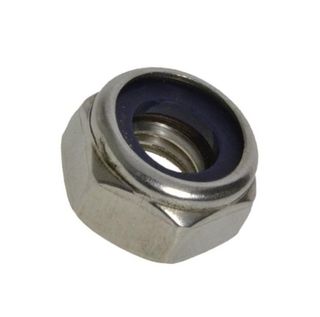 Nyloc Hex Nut - 304 SS - M12 (Box=100)