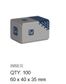 Nyloc Hex Nut - 304 SS - M4 (Box=100)