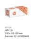 Nyloc Hex Nut - HT - ZP - 1UNC (Box=25)