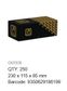 RIVET NUT FLAT RND KNURL OPEN Z/P (Box=2500