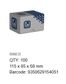 Tee Nut Slab Type - 304 SS - M10 (Box=100)