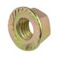 Serrated Flange Hex Nut HT ZYP 3/8UNC (Box=200)