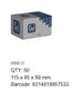 Dome 2pc Hex Nut - 304 SS - 1/2 BSW (Box=50)