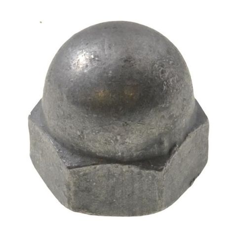 Dome Hex Nut - HDG - M12 (Box=100)