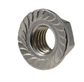 Serrated Flange Hex Nut 316 SS - 3/8UNC (Box=100)