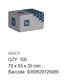 Dome Hex Nut - 316 SS - M6 (Box=100)