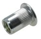 RIVET NUT FLAT RND KNURL OPEN Z/P (Box=500)