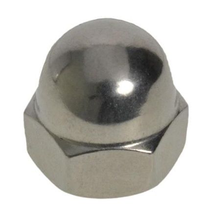 Dome Hex Nut - 316 SS - M5 (Box=100)