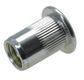 RIVET NUT FLAT RND KNURL OPEN Z/P (Box=500)