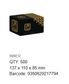 RIVET NUT FLAT RND KNURL OPEN Z/P (Box=500)
