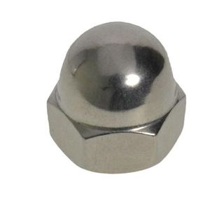 Dome Hex Nut - 304 SS - M6 (Box=100)