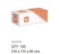 Nyloc Hex Nut - HT - ZP - 5/8UNC (Box=100)