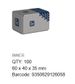 Dome Hex Nut - 316 SS - M4 (Box=100)