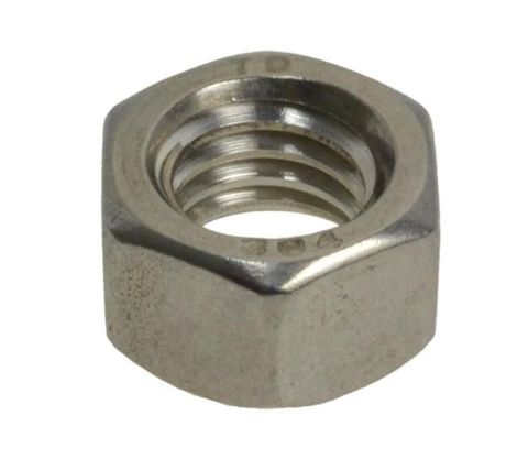 Hex Nut - 304 SS - 3/8UNC (Box=100)