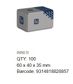 Nyloc Hex Nut - 304 SS - M3 (Box=100)