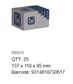 Hex Nut - 304 SS - 1UNC (Box=25)