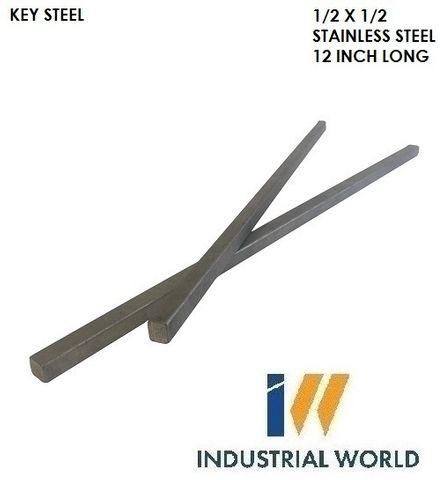 Key Steel 1/2 x 1/2 Inch