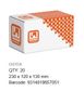 Square Rnd Face Track Nut - PLN - 1UNF (Box=20)