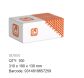 Square Track Nut - PLN - M14 Box=100)