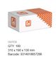 Square Track Nut - PLN - M16 Box=100)