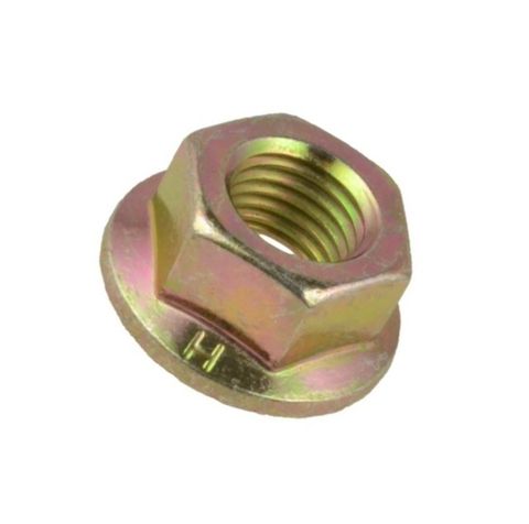 Serrated Flange Hex Nut HT ZYP M10-1.25 FINE