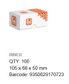 Flange Nyloc Hex Nut - HT - ZP - M8 (Box=100)
