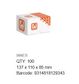 Flange Nyloc Hex Nut - HT - ZYP - M12 (Box=100)