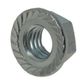 Serrated Flange Hex Nut HT ZP 1/2UNC (Box=100)