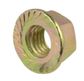 Serrated Flange Hex Nut HT ZYP M4 (Box=500)
