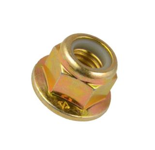 Flange Nyloc Hex Nut - HT - ZYP - M14 (Box=100)