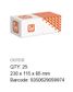 Flange Nyloc Hex Nut - HT - ZYP - M24-2.0 (Box=25)