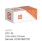Square Track Nut - PLN - M20 Box=50)