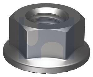 Serrated Flange Hex Nut HT PLN M10