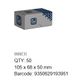 Wing Nut - 316 SS - 1/2UNC (Box=50)