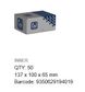 Wing Nut - 316 SS - M12 (Box=50)