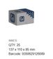 Dome Hex Nut - 316 SS - M20 (Box=25)