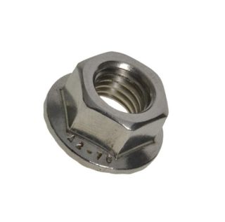 Serrated Flange Hex Nut 304 SS - M8 (Box=100)