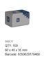 Nyloc Flange Hex Nut - 304 SS - M4 (Box=100)