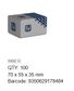 Nyloc Flange Hex Nut - 304 SS - M5 (Box=100)