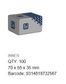 Hex Nut - 304 SS - 12-24UNC (Box=100)