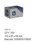 Nyloc Flange Hex Nut - 304 SS - M10 (Box=100)