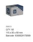 Nyloc Flange Hex Nut - 304 SS - M12 (Box=50)