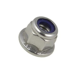 Nyloc Flange Hex Nut - 304 SS - M16 (Box=50)
